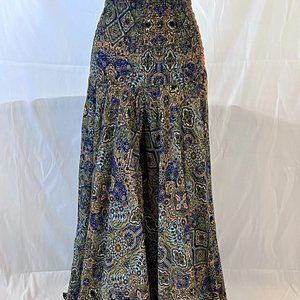 Go Gal Plazzo Pants - Green/Black